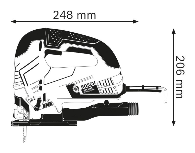 PRO GST 90 BE ジグソー | Bosch Professional
