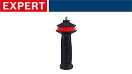 黒いBosch Expertツールが赤いパーツと共に表示されている。