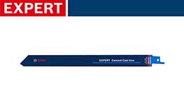 青いボッシュエキスパートの工具が白い背景に置かれています。