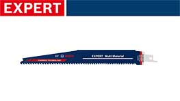 青いEXPERTマルチ素材用のノコギリの刃が表示されています。