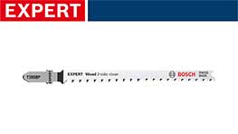 白いボッシュの木材用バイメタルブレードが表示されています。