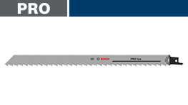 ボッシュプロフェッショナルの銀色のソーが白い背景に置かれている。