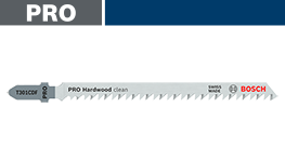 ボッシュのプロフェッショナル用ハードウッド用ブレードが映る画像。