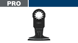 黒いボッシュプロフェッショナルのツールが白い背景に置かれています。